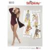 Simplicity Tipar boddy femei S8513
