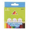 Ecada Creioane colorate mici, 12 culori, 12 set/pachet