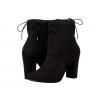 Chinese Laundry Bailey Black Micro Suede