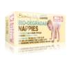 Beaming Baby Scutece ECO nr. 4 pentru 9-15 kg - pachet economic, 136 buc