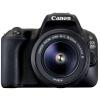 Canon DSLR EOS 200D, 24.2 MP, Wi-Fi, Negru+ Obiectiv EF-S 18-55mm, f/3.5-5.6 DC