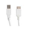 Sinox CABLU USB3.0 Connectech prel. A (T) - A (M), 3.0m, White (CTC4323)