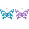 Wenko Set de 2 cuiere Butterfly, Plastic, Mov / Turcoaz