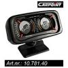 Carpoint Inclinometru auto Carpoint pentru bord fixare cu banda adeziva