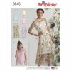 Simplicity Tipar combinatii femei S 8545