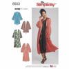 Simplicity Tipar kimono femei S8553