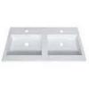 Sanotechnik Lavoar dublu 120x65 cm D12020