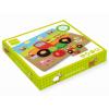 Scratch Puzzle Ferma, cu butoni din lemn