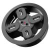Goobay Hub USB 2.0 4 porturi +iesiri audio montabil in birou