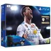 Sony Consola Playstation 4 Slim 1Tb Negru + Fifa 18 + Controller Dualshock 4 V2