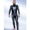 Noir Handmade Catsuit Overall Negru