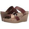 Crocs Leigh-Ann Wedge Leather Bronze