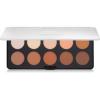 BH Cosmetics Studio Pro paleta pentru contur facial cu efect de iluminare 22 g