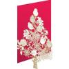 Roger la Borde Felicitare - Winter Berries Lasercut