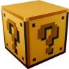 Super Mario Lampa Bros Question Block Light Plastic Multi Colour