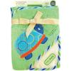 BoboBaby Prosop de Baie 76x76 cm cu Prosop Mic 25x25 cm Broasca Verde