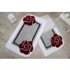 Chilai Home Set 3 covorase baie, Alessia Home, Dolce - Grey