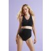 Cantaloop Chilot gravide cu centura integrata Negru