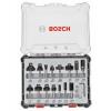 Bosch 2607017472 Set 15 freze lemn de profilat cant tija 8mm