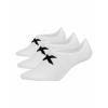 2XU Invizibile - pachet 3 perechi W - Alb- Negru WQ5699e-WHT-BLK