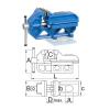 Unior Menghina de banc IRONGATOR 200mm 721/6 621570