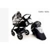 Adbor 3 in 1 Zipp Black & White negru cu modele
