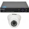 U Smart Kit DVR D1-404 AHD Full HD cu 1 camera Dome UD-424 Interior