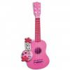 Bontempi Chitara Din Lemn Roz Cu Stickere 5571