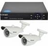 U Smart Kit DVR D1-404 AHD Full HD cu 2 camere Bullet UB-427 Exterior