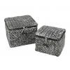Compactor Set 2 cosuri cu capac Tresor Grey