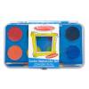 Melissa and Doug Acuarele Jumbo set de 8 culori cu pensula