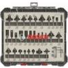 Bosch 2607017474 Set de freze de profilat canturi 30 buc mixte cu tija 6 mm