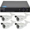 U Smart Kit DVR D1-404 AHD Full HD cu 4 camere Bullet UB-427 Exterior