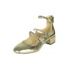 Bershka Pantofi Shine Golden 2144231091