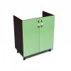 Spectral Mobila Corp inferior 60 cu 2 usi Zebra MDF fistic simplu