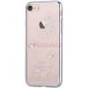 Comma Crystal Flora CMCRYSFLIPH7SV pentru iPhone 7 (Argintiu)