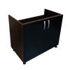 Spectral Mobila Corp inferior 80 cu 2 usi Zebra negru