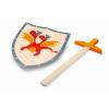 Scratch Sabie si scut Dragonul rosu