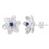 Silvego Cercei cu safir sintetic Gentle SHZE968