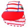 Swimpy Sapca SeaLife red protectie UV 4-8 ani