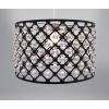 Country Club Abajur Bijou Black M