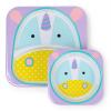 Skip Hop Set farfurie si castronel - Unicorn