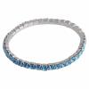 FaBOS Bratara cu cristale Swarovski, Aquamarine 7450-1282-03