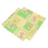 BabyNeeds Scutec finet Ursuleti colorati, Verde, 2 bucati 75/75 cm
