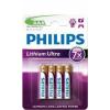 Philips Lithium Ultra 4xAAA FR03LB4A/10
