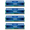 Patriot Memory ViperX 3 Sapphire Blue 32GB DDR3 Quad Channel Kit (PV332G186C0QKBL)