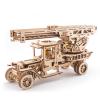 Ugears Puzzle 3D - Camion UGM-11 Pompier, 537 piese