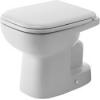 Duravit Vas wc D-Code I.V. pentru rezervor la semiinaltime alb - cu set fixare, fara capac