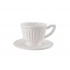 Clayre & Eef Set ceasca si farfurioara Aspen 225 ml