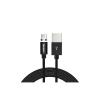 Benks D21 MicroUSB Magnetic 1.2 m Negru